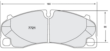 PFC Brake Pads 1773.11.17.44 Shape Image